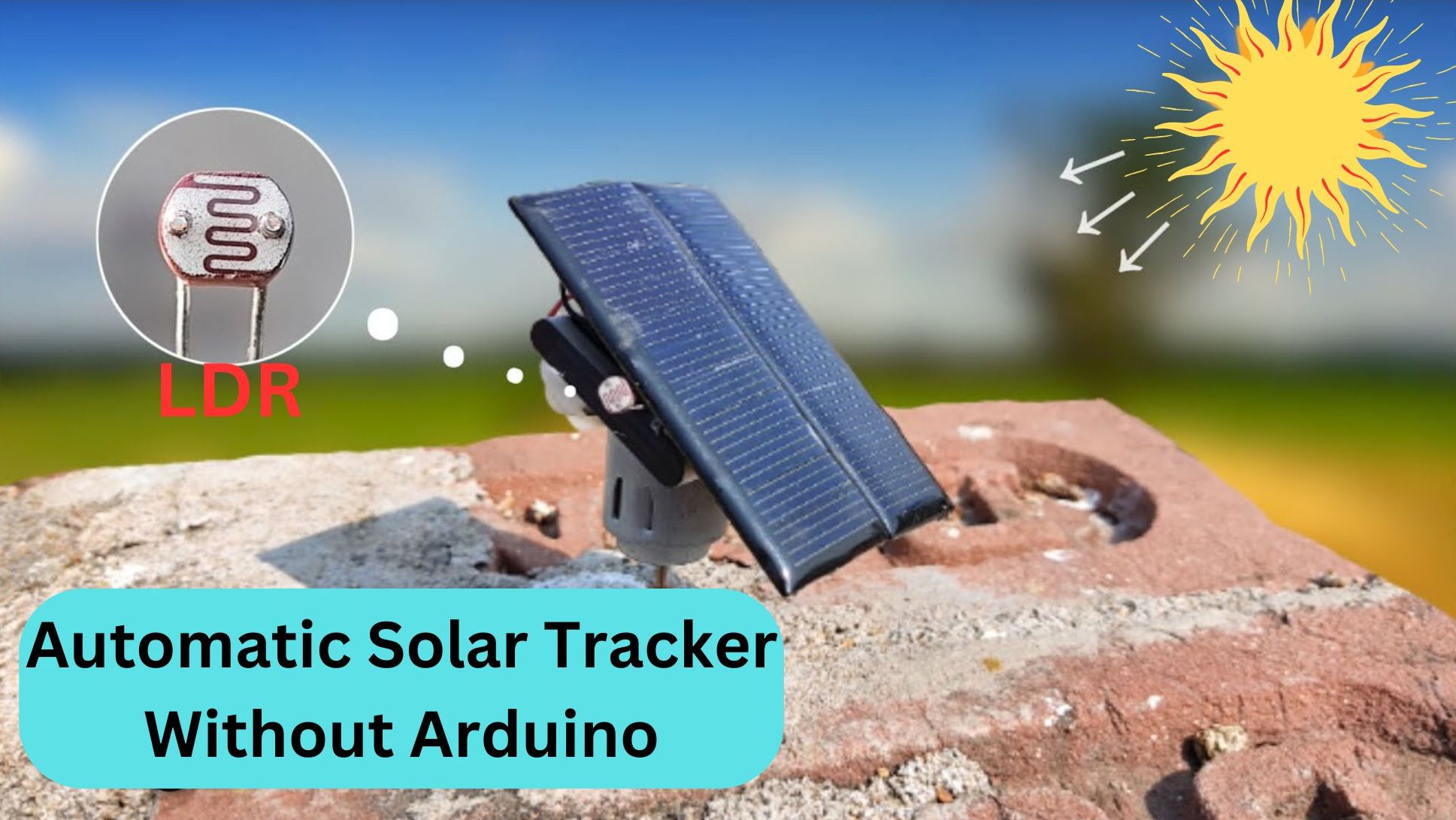 Make Solar Tracker Without Arduino