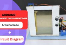Automatic door opening system using arduino
