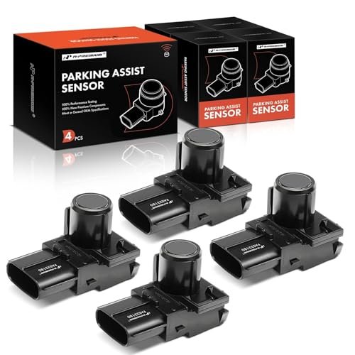 A-Premium 4-PC Reverse Backup Parking Assist Sensor for...