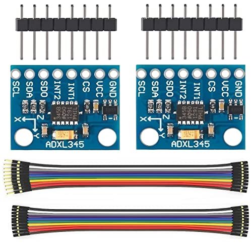 WWZMDiB 2Pcs ADXL345 3-Axis Accelerometer Sensor Module...