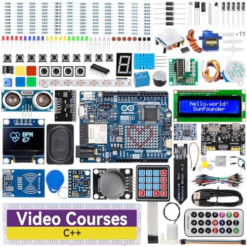 SunFounder Elite Explorer Kit with Original Arduino Uno R4...
