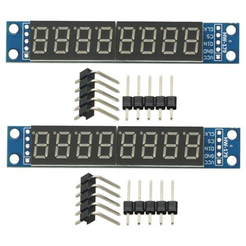 2Pcs MAX7219 Led Module 8-Digit Digital LED Display