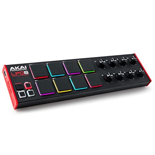 AKAI Professional LPD8 - USB MIDI Controller with MPC Pads