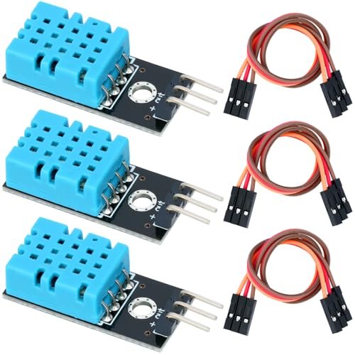 WWZMDiB DHT11 Temperature and Humidity Sensor 3.3V-5V for...