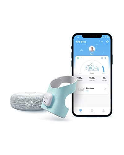 eufy Security Baby Smart Sock Baby Monitor Pan-Tilt Tracking