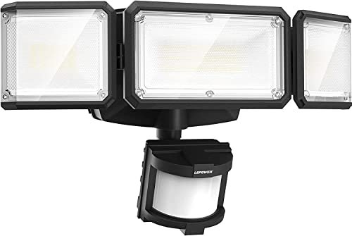 LEPOWER Battery Powered LED Flood Light Outdoor,1500LM...