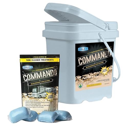 Walex Commando RV Black Holding Tank & Sensor Cleaner