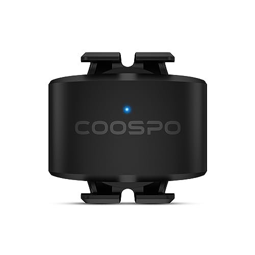COOSPO Bike Cadence Sensor BK9C, Bluetooth 5.0 ANT+...