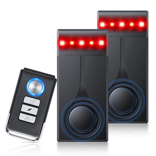 108dB Car Alarm System, Car Anti-Theft Vibration Sensor.