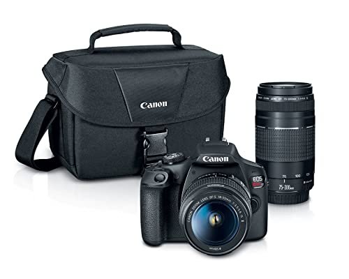 Canon EOS Rebel T7 DSLR Camera|2 Lens Kit