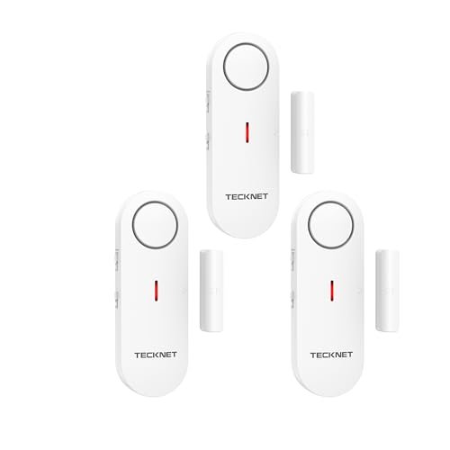 TECKNET Door Alarms for Kids Safety, Window Security.