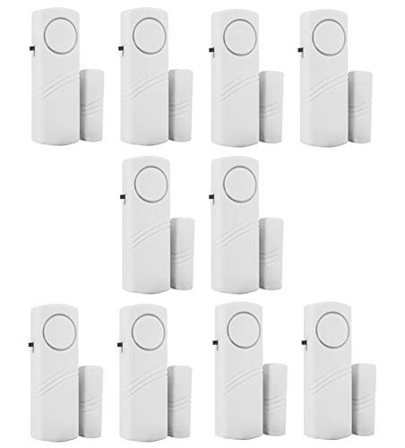 HIIXHC Personal Security Window & Door Alarm 10-Pack