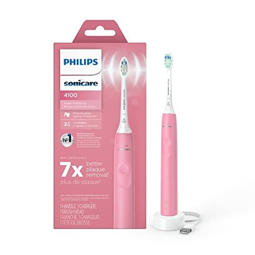 Philips Sonicare 4100 Rechargeable Electric Toothbrush,...