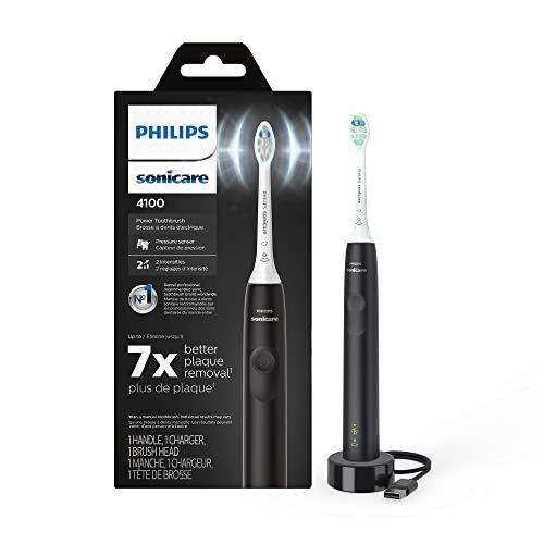 Philips Sonicare 4100 Rechargeable Electric Toothbrush,...