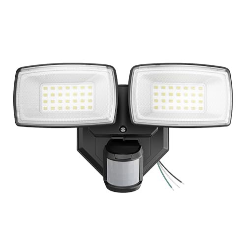 Onforu 32W 2 Head Motion Sensor Outdoor Security Light