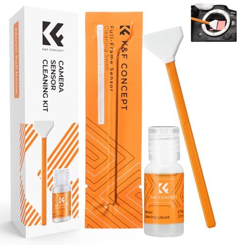 K&F CONCEPT 24mm Full Frame Sensor Cleaning Swab Kit
