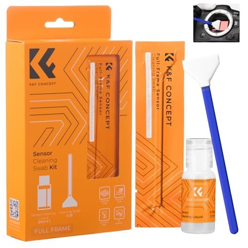 K&F CONCEPT 24mm Full Frame Sensor Cleaning Swab Kit.