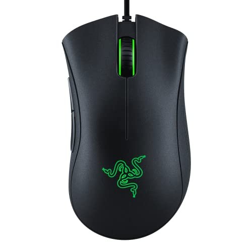 Razer DeathAdder Essential Gaming Mouse: 6400 DPI Optical...
