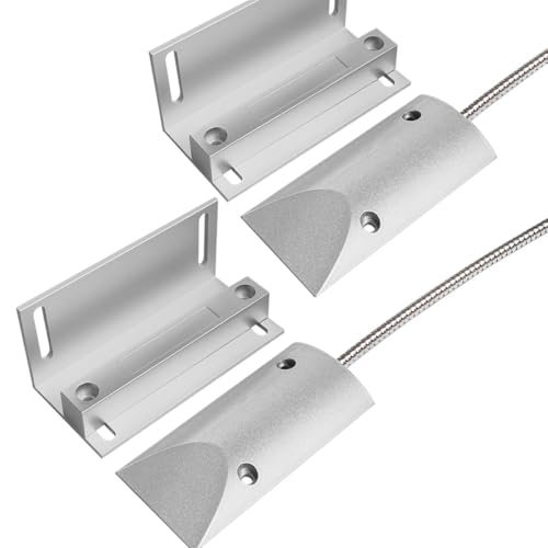 WESUA 2 Sets Overhead Garage Door Contacts Alarm Sensors