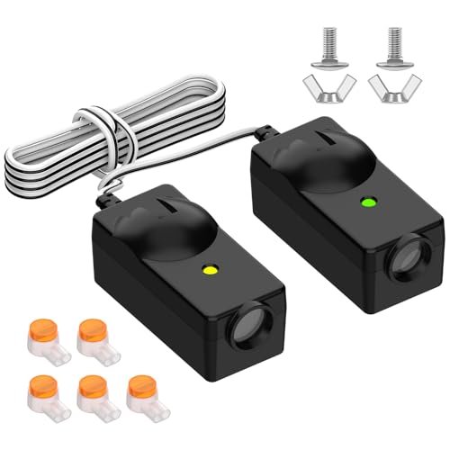 Garage Door Sensor, Malictele Garage Door Safety Beam Eyes