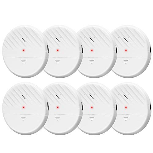 Wsdcam Glass Break Sensor Alarm 125dB Ultra-Slim Window...