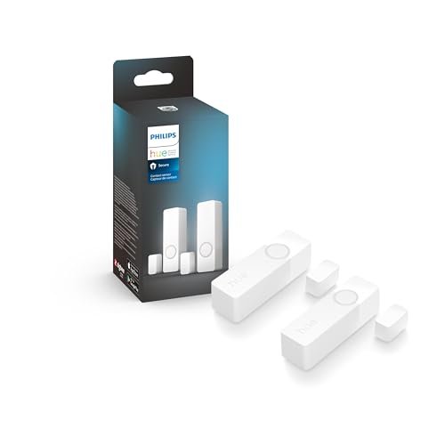 Philips Hue Secure Smart Contact Sensor, White 2-Pack