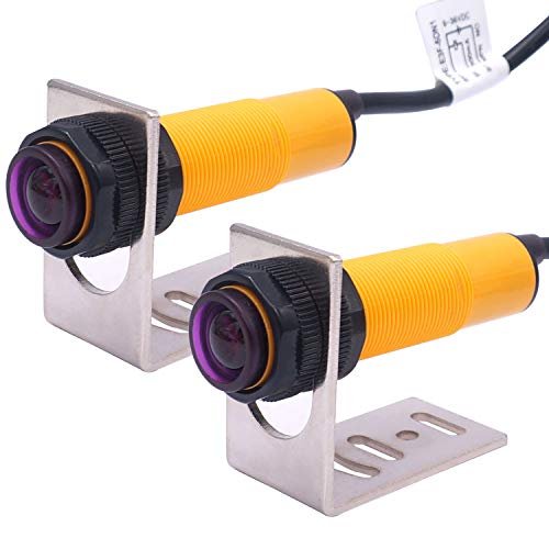 Taiss/ 1 Pair Photoelectric Sensor M18 Infrared...