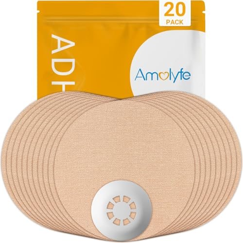 Amolyfe Libre 3 Sensor Covers Waterproof, 20-Pack Tan.