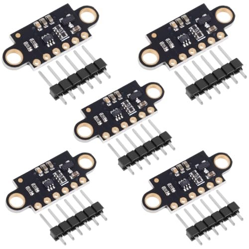5 Pcs VL53L0X Lidar Sensor 2m Range I2C Module