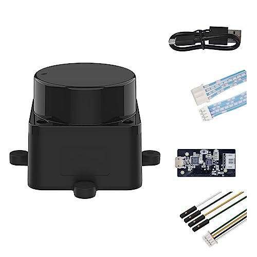WayPonDEV FHL-LD19 360 Degree 2D Lidar Distance Sensor...
