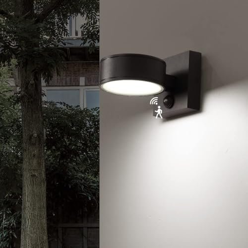 Double century Motion Sensor Outdoor Lights, Aluminum LED...