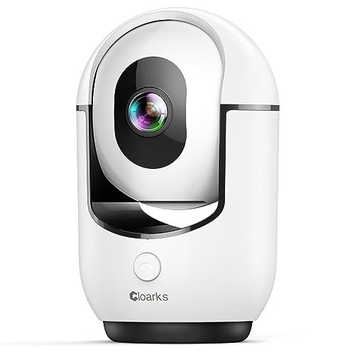 Cloarks 2K Pan/Tilt Security Camera, WiFi Indoor Home...