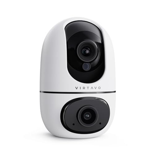 virtavo XD1 Indoor Security WiFi Camera, No Subscription...