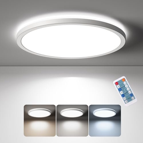 Matane Motion Sensor LED Ceiling Light with Remote.