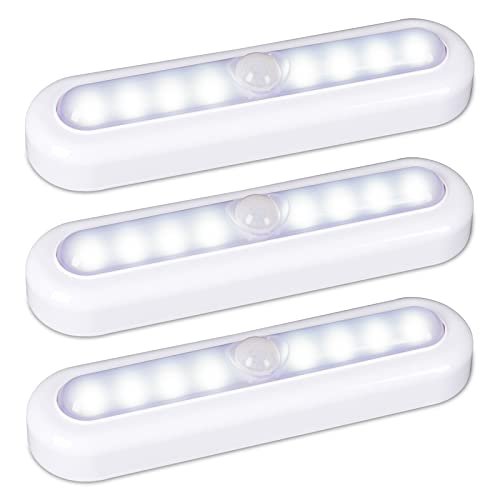 STAR-SPANGLED 3 Pack 7” Motion Sensor Lights Battery...