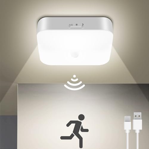 WhitePoplar Rechargeable Motion Sensor Closet Light,...