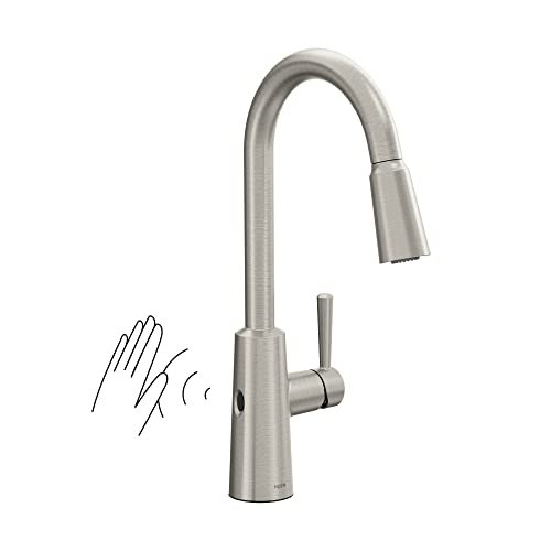 Moen Riley Spot Resist Stainless Hands-Free Touchless...