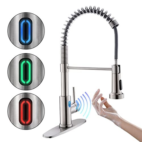 OWOFAN Touchless Kitchen Faucet with Pull Down Sprayer...