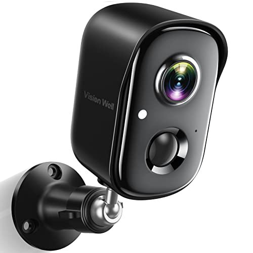 Security Cameras Wireless Outdoor, 2K Battery Powered AI...