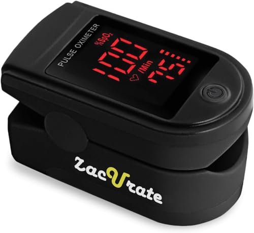 Zacurate Pro Series 500DL Fingertip Pulse Oximeter Blood...