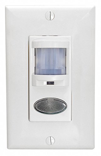 Occupancy Sensor, PIR, 2025 sq ft, White