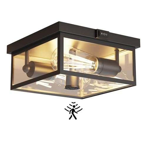 Craftersmark Outdoor Ceiling Light with Motion Sensor,...