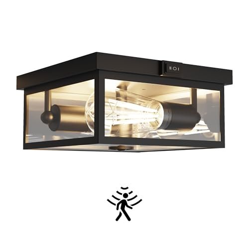 Craftersmark Outdoor Ceiling Light with Motion Sensor,...