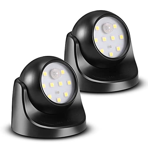 ProGreen 6000K Battery Motion Sensor Light Outdoor Wireless...