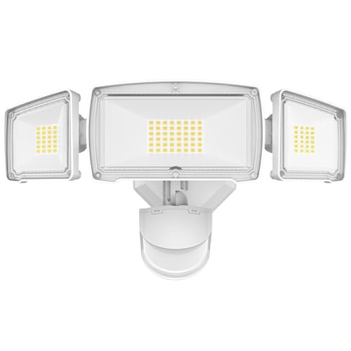 HGGH Motion Sensor Outdoor Lights – Flood Security LED...