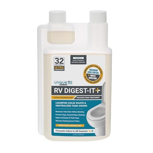Unique RV Digest-It Ultra RV Toilet Treatment, Eliminates...