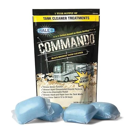 Walex Commando RV Black Holding Tank & Sensor Cleaner