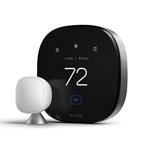 ecobee Smart Thermostat Premium with Smart Sensor and...