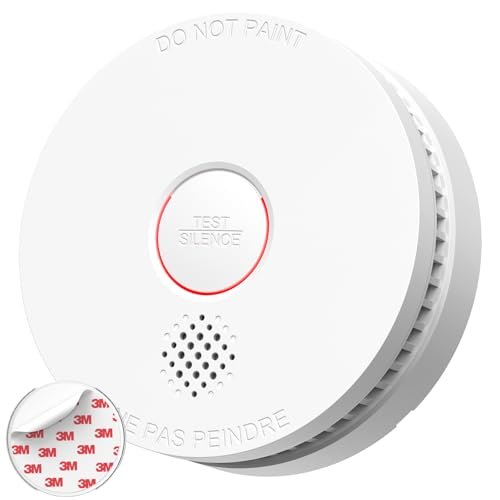 SITERLINK Smoke Detectors,Replaceable Battery Included...