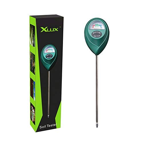 XLUX Soil Moisture Meter, Plant Water Monitor, No Batteries.